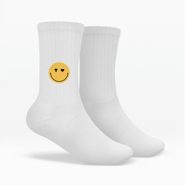Socken "Smiley" - by-grace.store