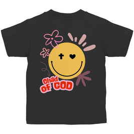 Kinder T-Shirt „Child of God“ – Christliches Basic Shirt für Jungen & Mädchen | byGraceStore