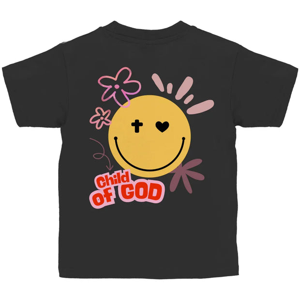 Kinder T-Shirt „Child of God“ – Christliches Basic Shirt für Jungen & Mädchen | byGraceStore