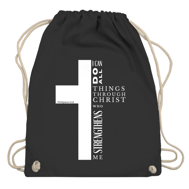 Turnbeutel "I can do all" - by-grace.store