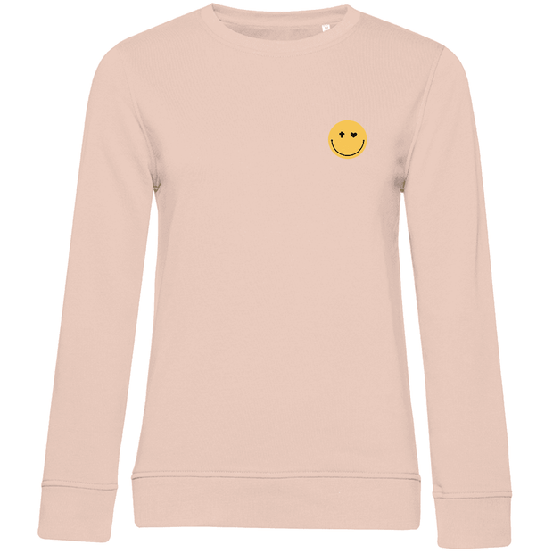 Damen Premium Bio Sweatshirt "He is God" - by-grace.store