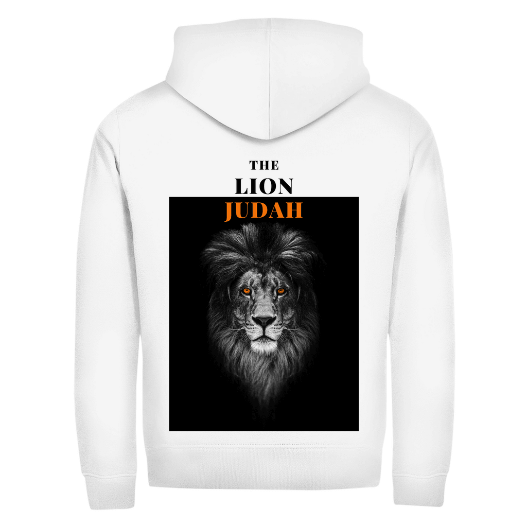Herren Zipper Hoodie "Lion of Judah" - by-grace.store