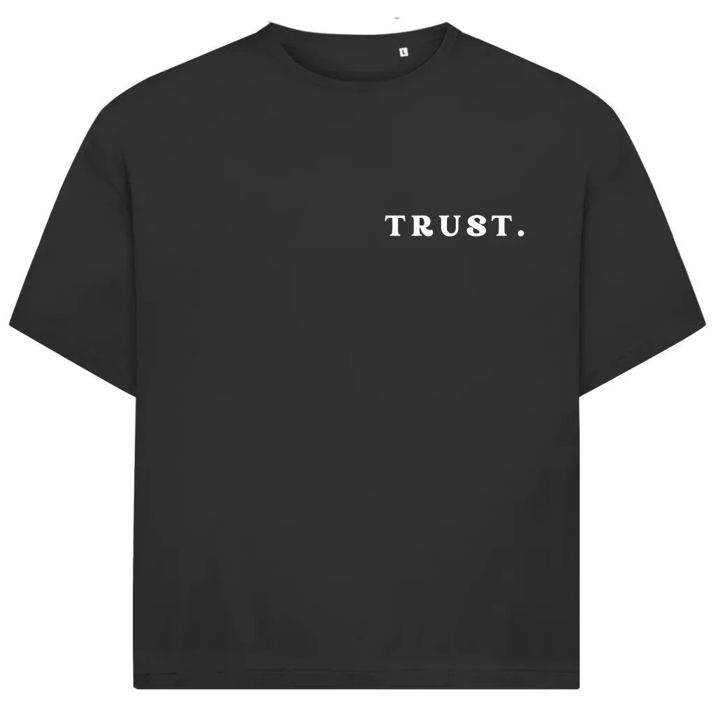 Trust the Process Oversize T-Shirt | Psalm 37:5 | Unisex Bio-Baumwolle