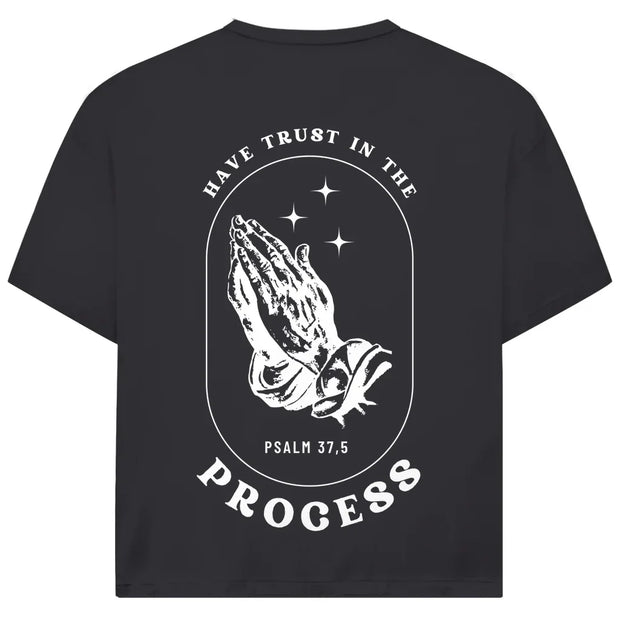 Trust the Process Oversize T-Shirt | Psalm 37:5 | Unisex Bio-Baumwolle