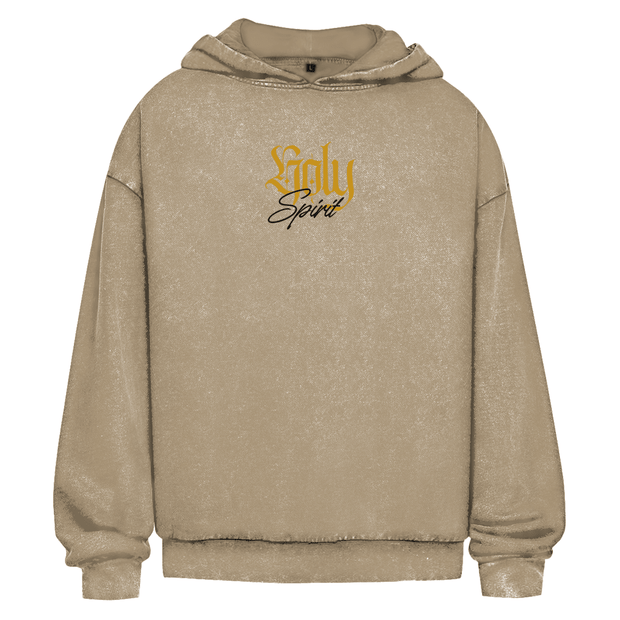 Oversize Washed Hoodie "Holy Spirit" - by-grace.store