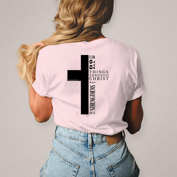 Damen T-Shirt "I can do all" - by-grace.store