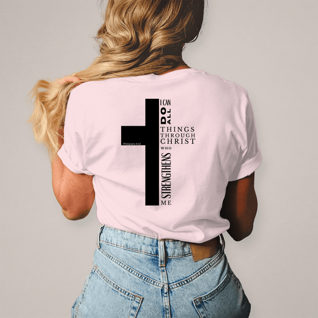 Damen T-Shirt "I can do all" - by-grace.store