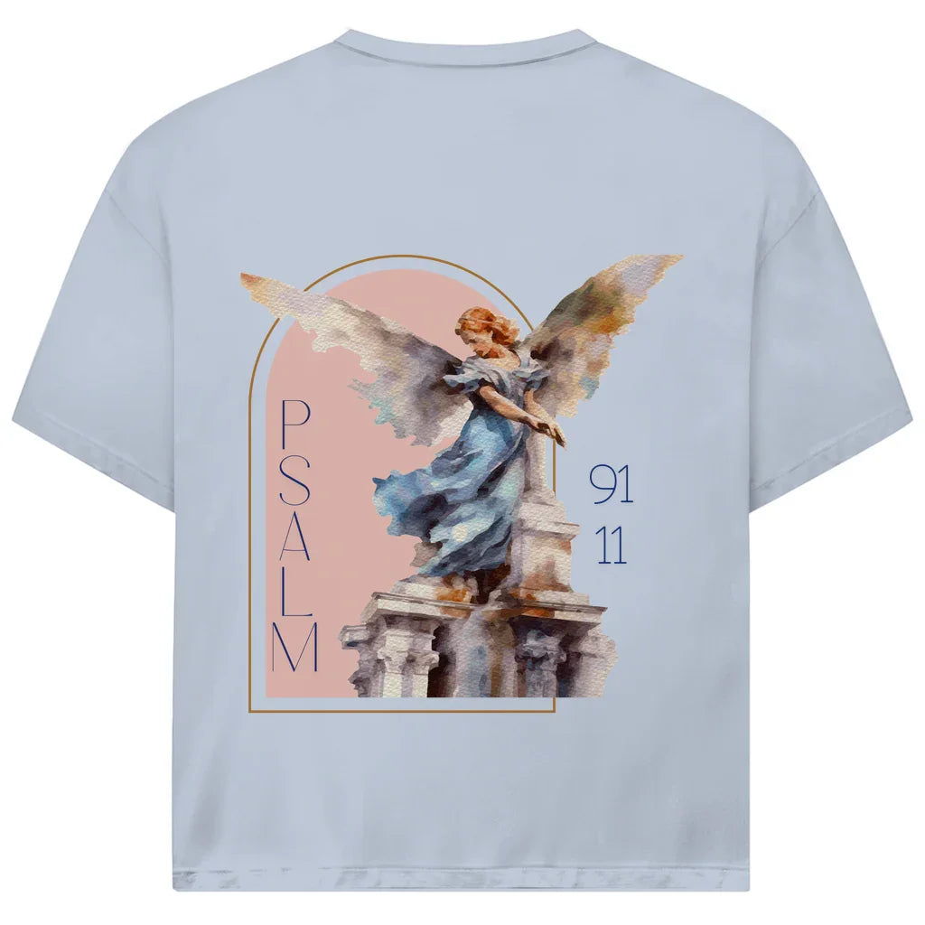 Psalm 91:11 Oversize T-Shirt | Schutzengel-Motiv | JJ Streetwear