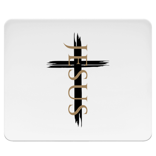 Mousepad "Jesus Kreuz" - by-grace.store