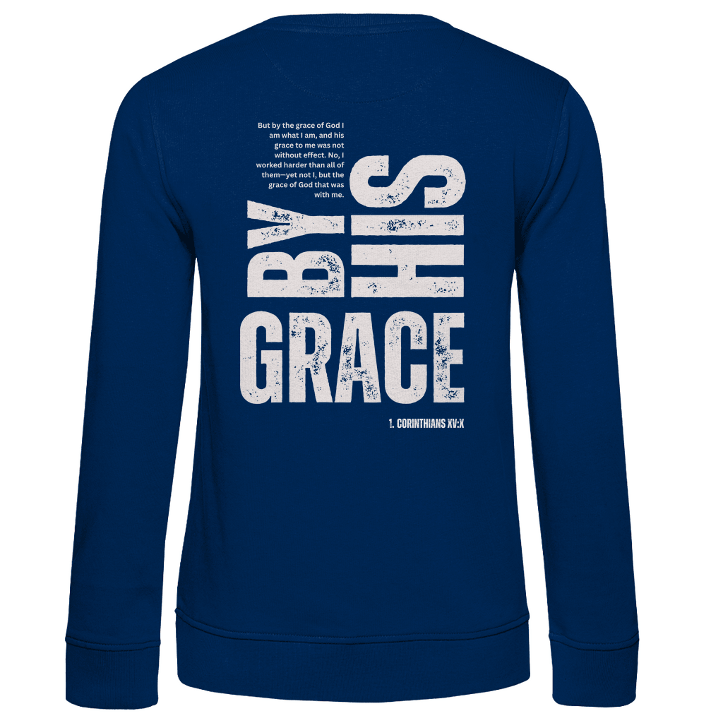 Damen Premium Bio Sweatshirt "Grace" - by-grace.store