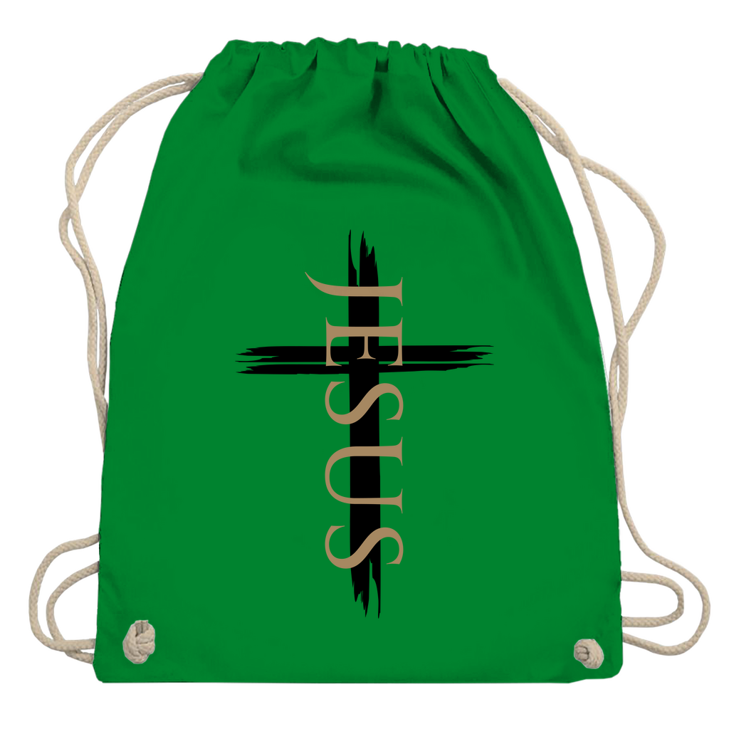 Turnbeutel "Jesus Kreuz" - by-grace.store