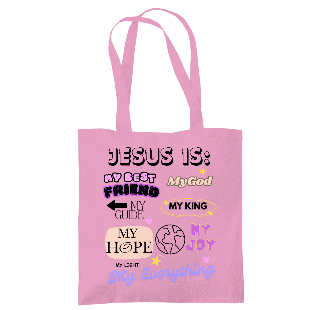 Tragetasche "Jesus is" - by-grace.store
