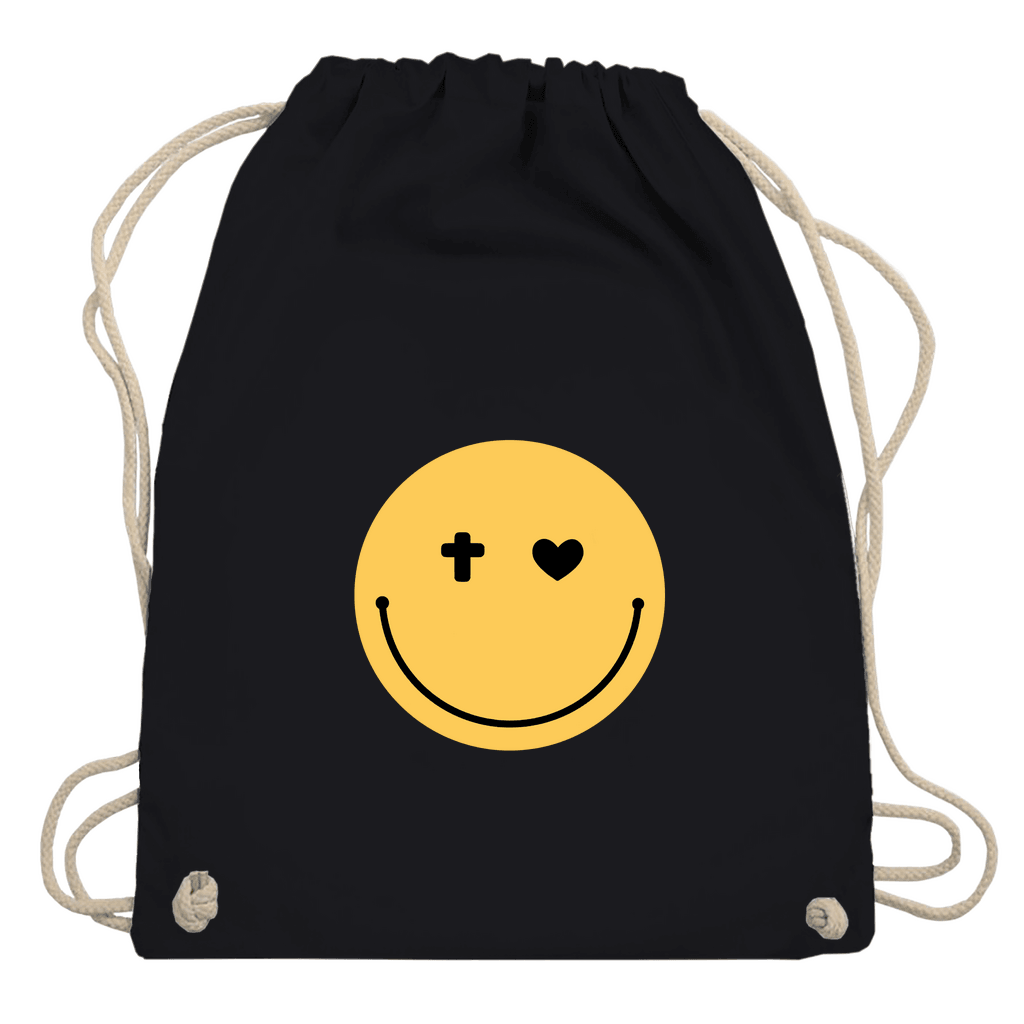 Turnbeutel "Smiley" - by-grace.store