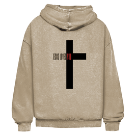 Oversize Washed Hoodie 