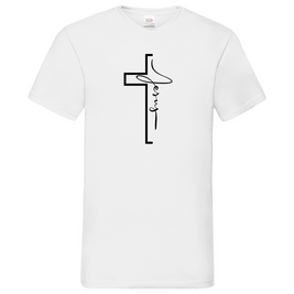 Herren Basic V-Neck T-Shirt 