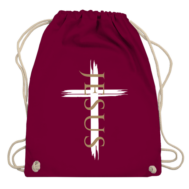 Turnbeutel "Jesus Kreuz" - by-grace.store