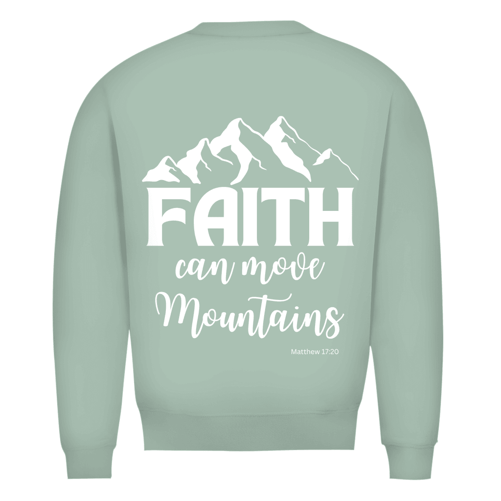 Herren Premium Bio Sweatshirt "Faith " - by-grace.store