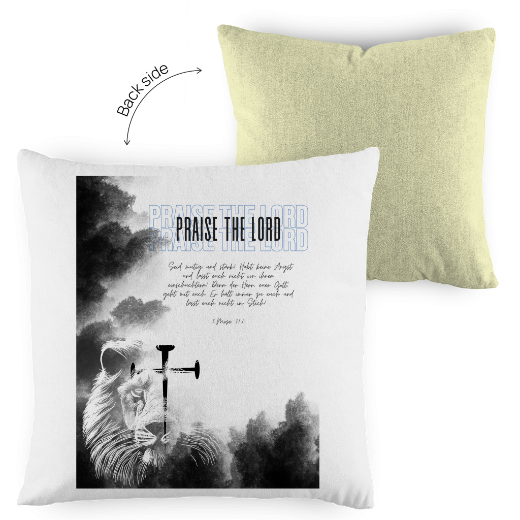 Kopfkissen zweifarbig "Lion" - by-grace.store