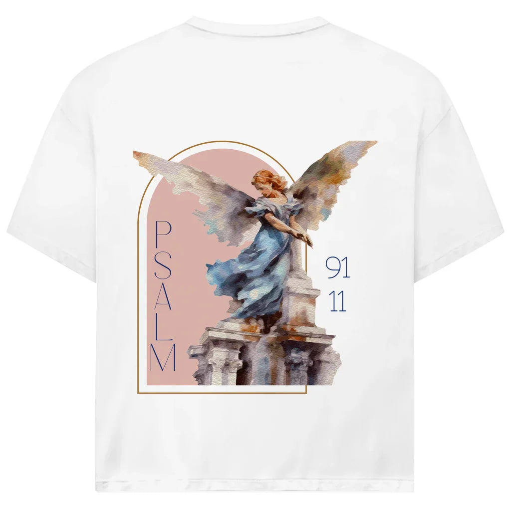 Psalm 91:11 Oversize T-Shirt | Schutzengel-Motiv | JJ Streetwear
