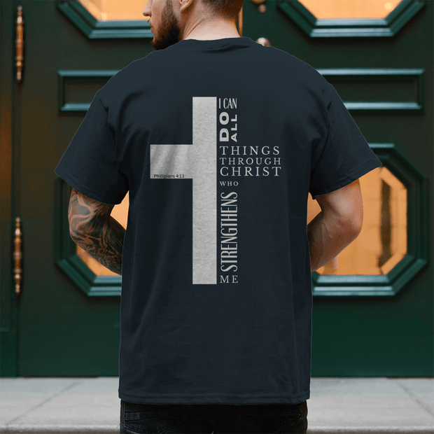 Herren T-Shirt "I can do all" - by-grace.store