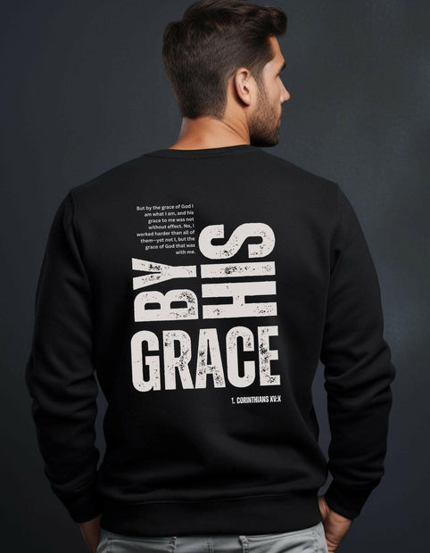 Herren Premium Bio Sweatshirt "Grace" - by-grace.store