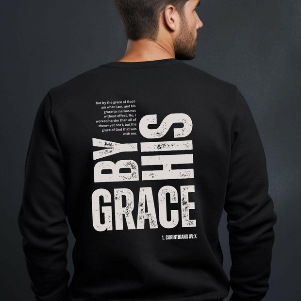 Herren Premium Bio Sweatshirt "Grace" - by-grace.store