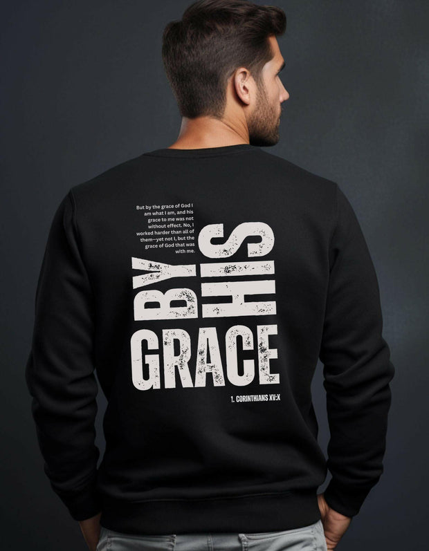 Herren Premium Bio Sweatshirt "Grace" - by-grace.store