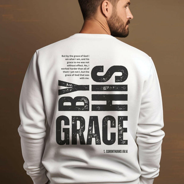Herren Premium Bio Sweatshirt "Grace" - by-grace.store